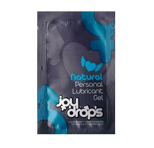 Пробник смазки на водной основе JoyDrops Natural - 5 мл. Пробник смазки на водной основе JoyDrops Natural - 5 мл.
