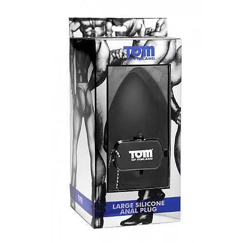 Анальная пробка Tom of Finland Large Silicone Anal Plug - 11,5 см.