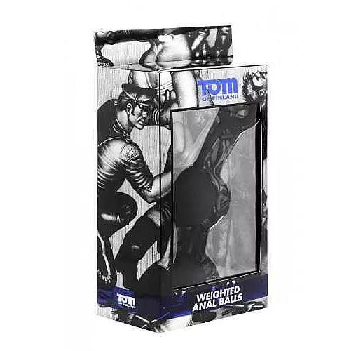 Анальные шарики Tom of Finland Weighted Anal Balls