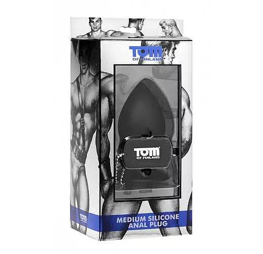 Анальная пробка Medium Silicone Anal Plug - 10 см.