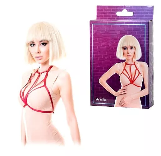 Красная портупея Brielle