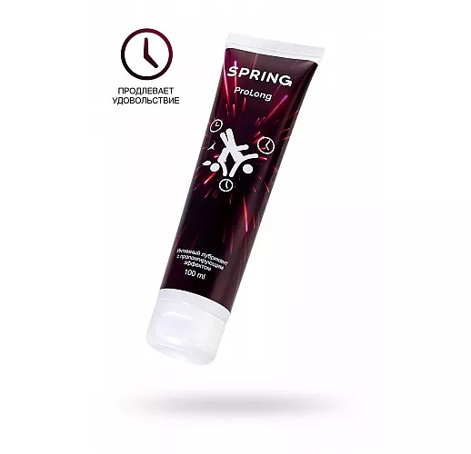 Пролонгирующий лубрикант Spring "ProLong" с активным компонентом "Menthyl Lactate" - 100 мл.