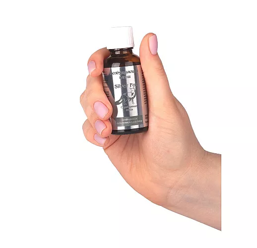 Возбудитель мгновенного действия "Серебряная лиса" для ярких ощущений и мощных оргазмов (30 мл.)