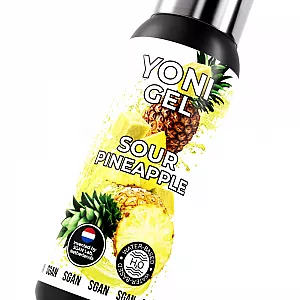 Лубрикант для орального секса S Gan Yoni Gel "Sour Pineapple" со вкусом кислого ананаса - 100 мл.