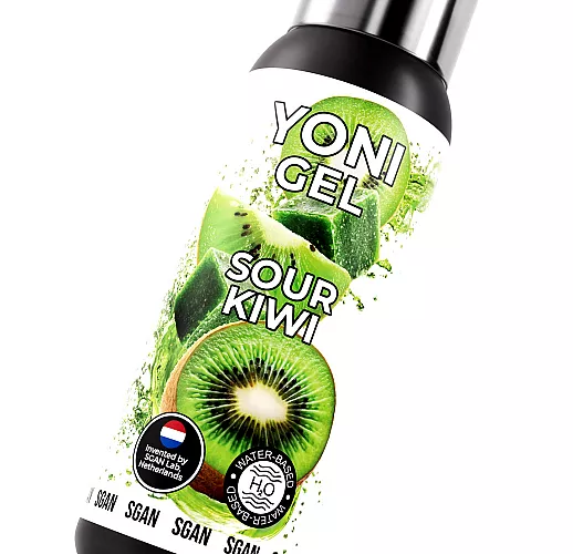 Лубрикант для орального секса S Gan Yoni Gel "Sour Kiwi" со вкусом кислого киви - 100 мл.