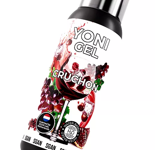 Лубрикант для орального секса S Gan Yoni Gel "Cruchon" со вкусом коктейля Крюшон - 100 мл.