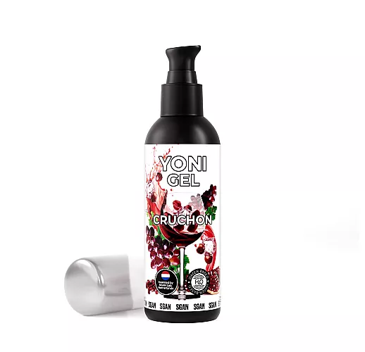 Лубрикант для орального секса S Gan Yoni Gel "Cruchon" со вкусом коктейля Крюшон - 100 мл.
