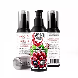Лубрикант для орального секса S Gan Yoni Gel "Red Currant" со вкусом красной смородины - 100 мл.
