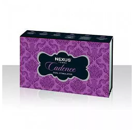 Вибратор с мануальной стимуляцией точки G NEXUS Cadence - 22 см.