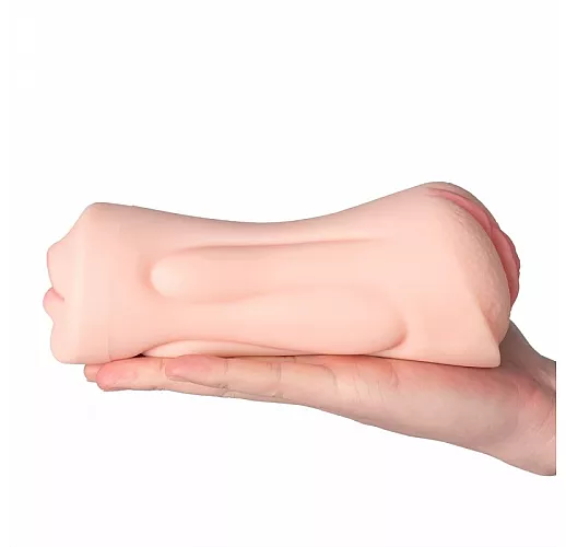 Двусторонний мастурбатор вагина и ротик Svakom "Debby" с ультра реалистичным видом и структурой