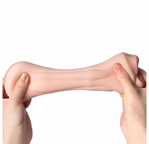 Двусторонний мастурбатор вагина и ротик Svakom "Debby" с ультра реалистичным видом и структурой