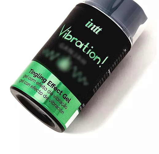 Гель-возбудитель «жидкий вибратор» intt "Vibra! Ganjah" с экстрактом «Acmella Oleracea» - 15 мл.