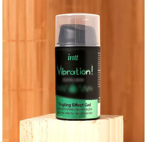 Гель-возбудитель «жидкий вибратор» intt "Vibra! Ganjah" с экстрактом «Acmella Oleracea» - 15 мл.