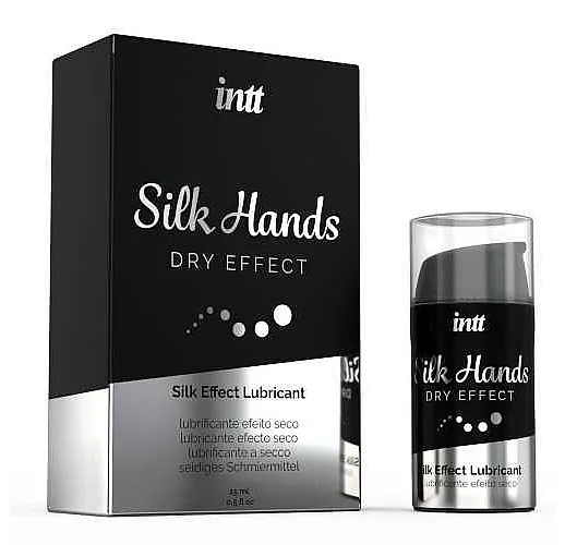 Высококонцентрированный силиконовый гель intt "Silk Hands" с невероятно мягким ароматом - 15 мл.