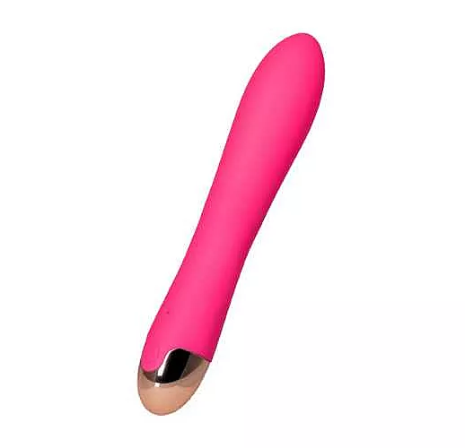 Розовый вибратор-ротатор Lova-lova - 17,5 см.