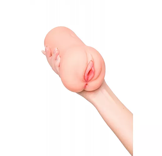 Большой силиконовый мастурбатор-вагина Kokos "Bellana" с плотно насыщенным внутренним рельефом