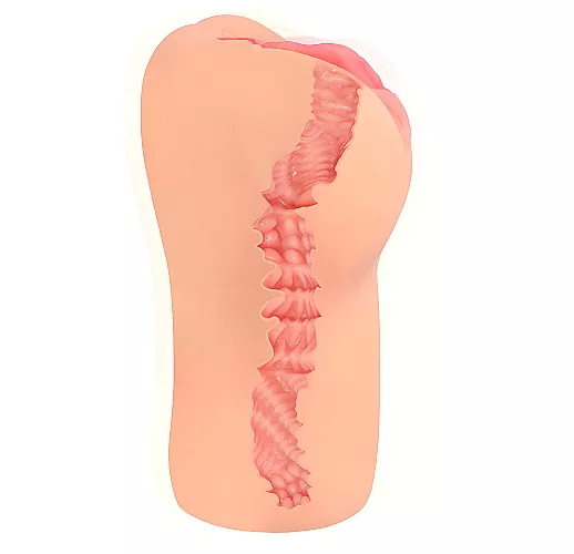 Большой силиконовый мастурбатор-вагина Kokos "Bellana" с плотно насыщенным внутренним рельефом