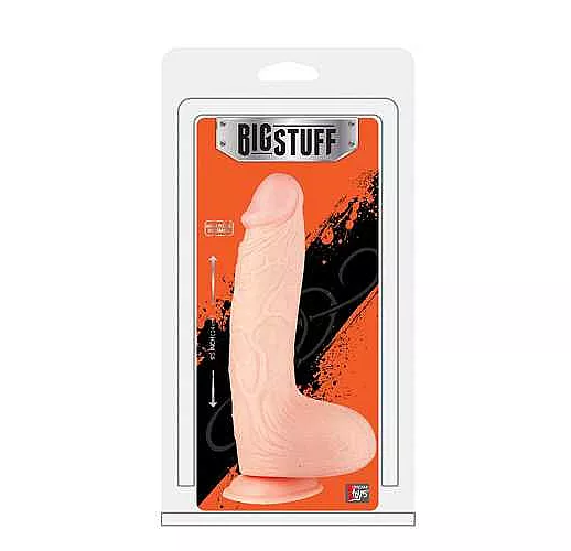 Большой реалистичный фаллоимитатор BIGSTUFF 9.5INCH - 24 см.