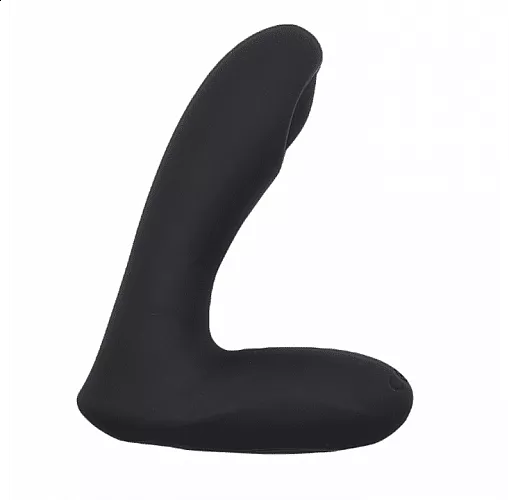 Массажёр простаты Baile "Archenemy" с 12 режимами пульсации подвижной мембраны, IPX6, USB - 12,1 см.