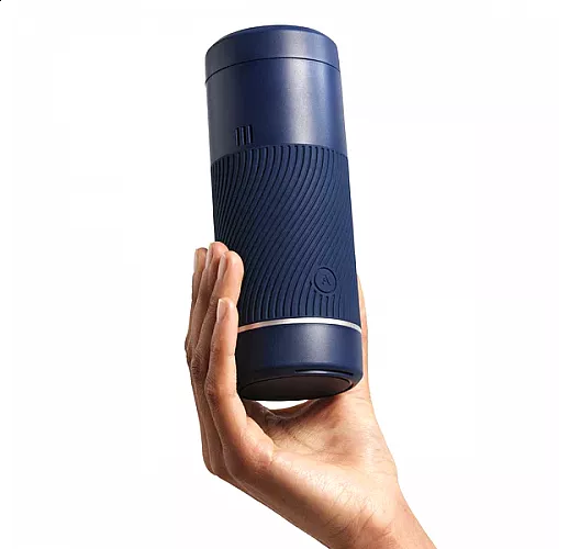 Синий мастурбатор Arcwave "Pow Stroker Blue" с контролем всасывания и силиконом "CleanTech"