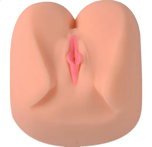 Вагина телесного цвета Jennifer Pussy с анальным и вагинальным отверстием