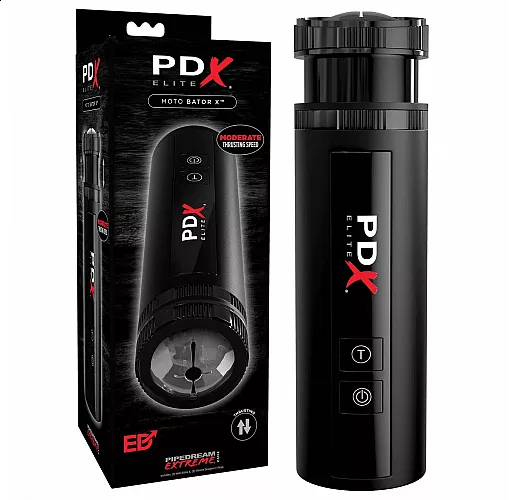 Автоматический мастурбатор PD╳ Elite "Moto Bator X" с пятью режимами имитаций фрикций